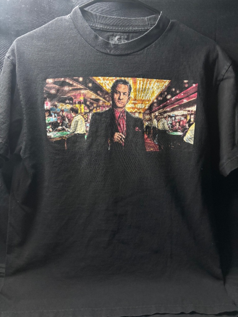DGK Casino Movie Graphic T Shirt Mens Medium Black Skate Streetwear Tee.